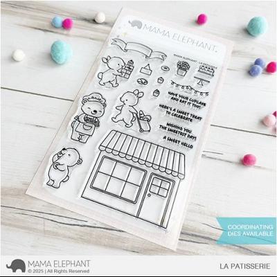 Mama Elephant Stempel - La Patisserie